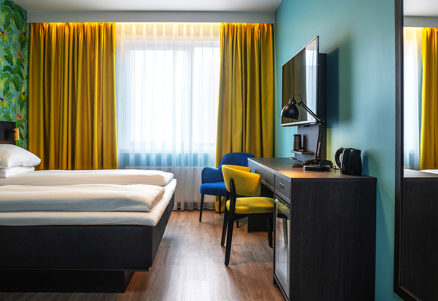 Beispiel für ein Doppelzimmer im Thon Hotel Alta