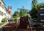 Die kleinen Gäste können sich auf dem Spielplatz im Außenbereich des Hotels austoben.