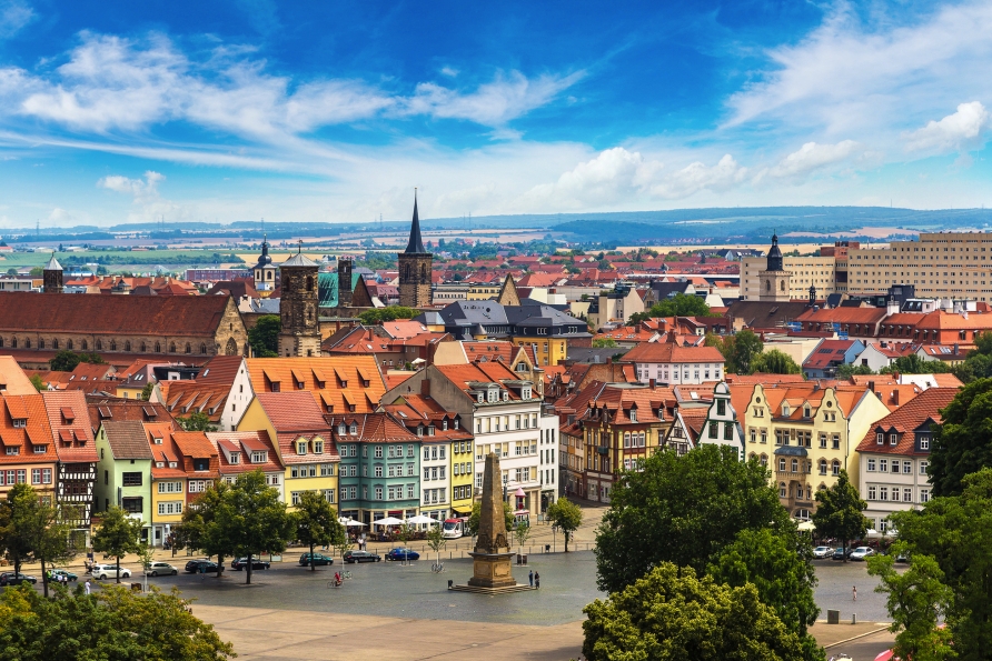 Unternehmen Sie doch einen Tagesausflug und lernen Sie Erfurt kennen und lieben.