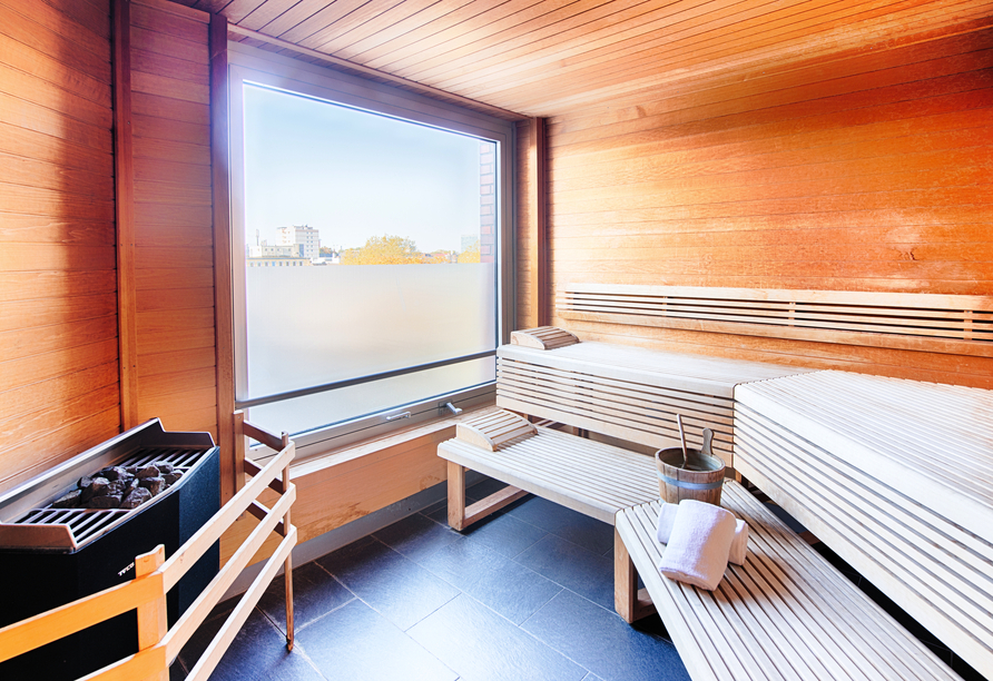 Das ACHAT Hotel Bremen City bietet eine Sauna zum Entspannen.