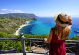 Capo Vaticano begeistert mit einem Panorama, das zu den schönsten Küstenblicken Italiens zählt.