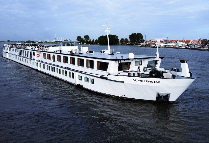 Herzlich willkommen an Bord von De Willemstad!