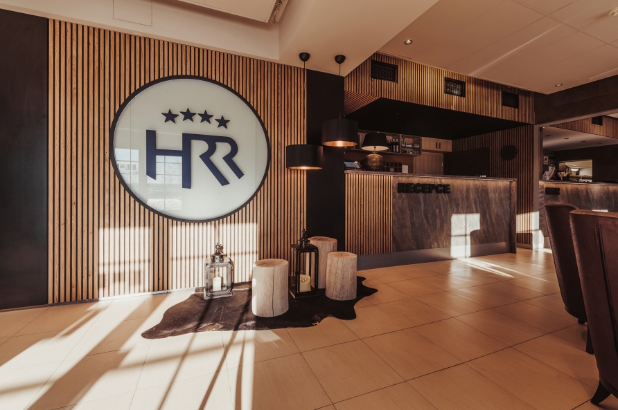 Der Eingangsbereich des Hotel Resort Relax
