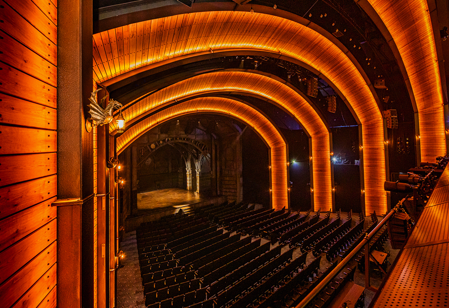 Genießen Sie die einzigartige Atmosphäre im Theater am Grossmarkt in Hamburg!