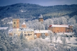 Die eindrucksvolle Burg Rosenberg ist auch im Winter einen Besuch wert!