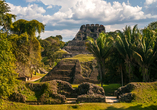 In Belize können Sie die Maya-Ruinen von Xunantunich besichtigen.