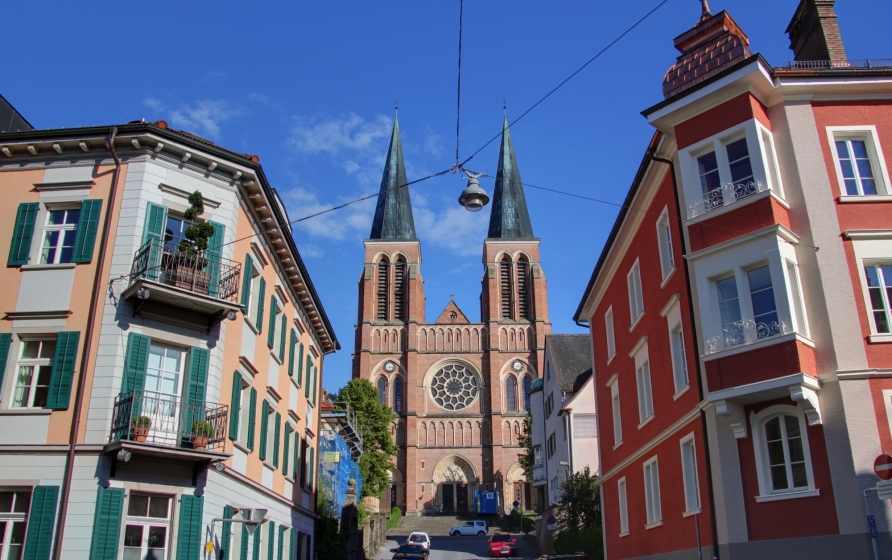 Die Kirche Herz Jesu in Bregenz