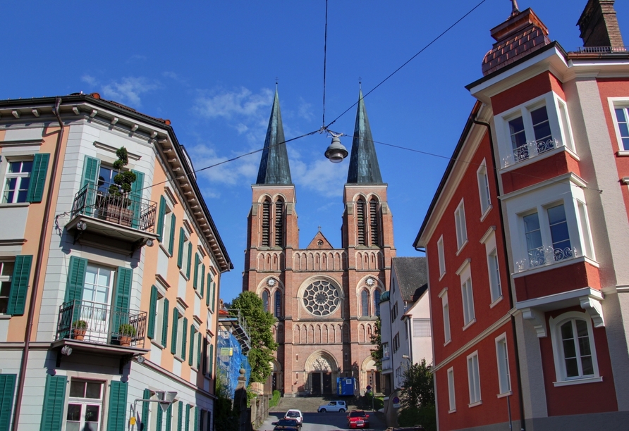 Die Kirche Herz Jesu in Bregenz