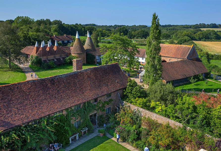 Sissinghurst Castle Garden ist eine der beliebtesten Gartenanlagen der Welt.