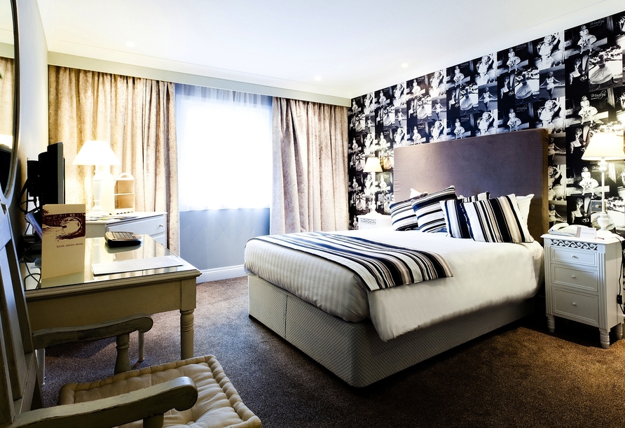 Beispiel eines Doppelzimmers im Hotel Mercure Tunbridge Wells 