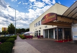 Außenansicht vom Hotel Dobosz