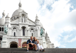 Besichtigen Sie die Basilika Sacré-Cœur in Paris.