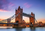 Besichtigen Sie die faszinierende Tower Bridge in London.