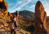 Machen Sie auf Teneriffa eine Wanderung zum Berg Pico del Teide.