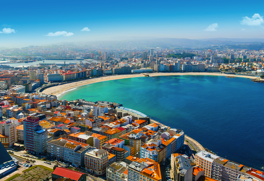 Galizische Hauptstadt A Coruña