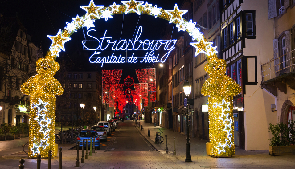 Freuen Sie sich auf die Weihnachtshauptstadt Europas: Straßburg.