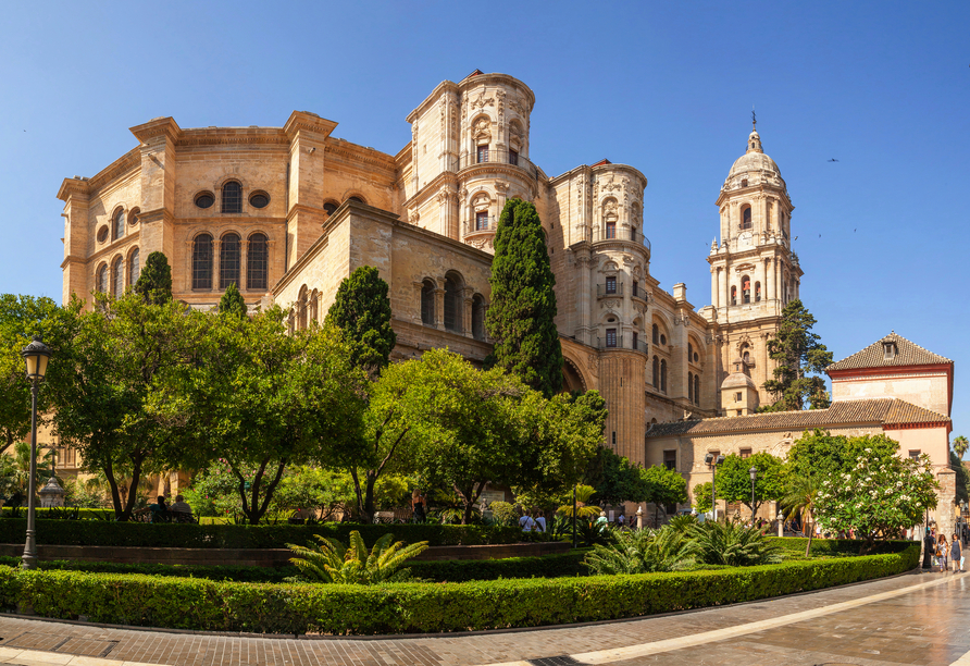 Das Nationaldenkmal Spaniens: die Kathedrale von Málaga