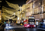 Ein besonderes Erlebnis zu Weihnachten: die Lichterfahrt durch London!