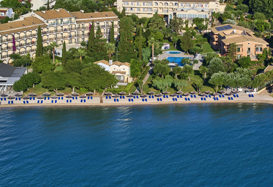 Traumhafte Lage: Ihr Hotel befindet sich direkt am Strand!