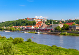 Die Altstadt Pirnas mit dem berühmten Canalettoblick ist das Highlight der Stadt.