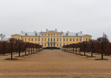 Das Schloss Rundāle wird auch 