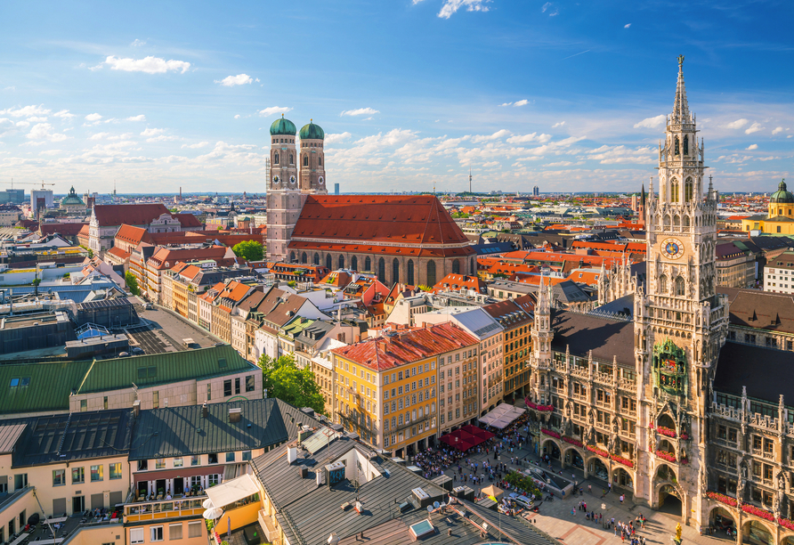 Servus! Willkommen in München, der Landeshauptstadt Bayerns.