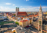 Servus! Willkommen in München, der Landeshauptstadt Bayerns.