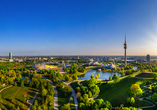 Ein Aushängeschild Münchens ist der wunderschöne Olympiapark.