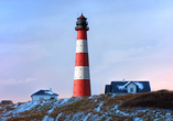 Der Leuchtturm am Ellenbogen zählt zu den bekanntesten Wahrzeichen der Insel.