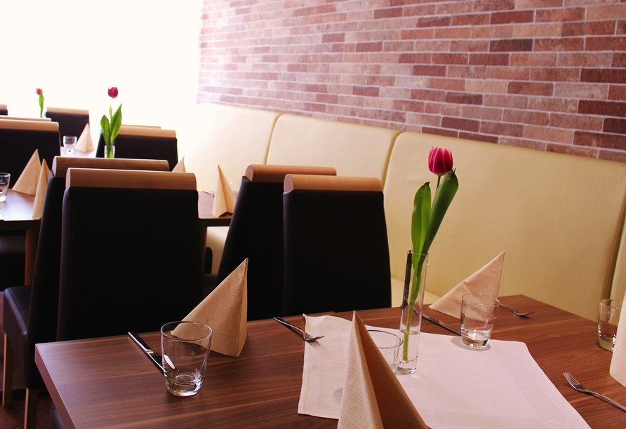 Das Restaurant im Baum's Rheinhotel