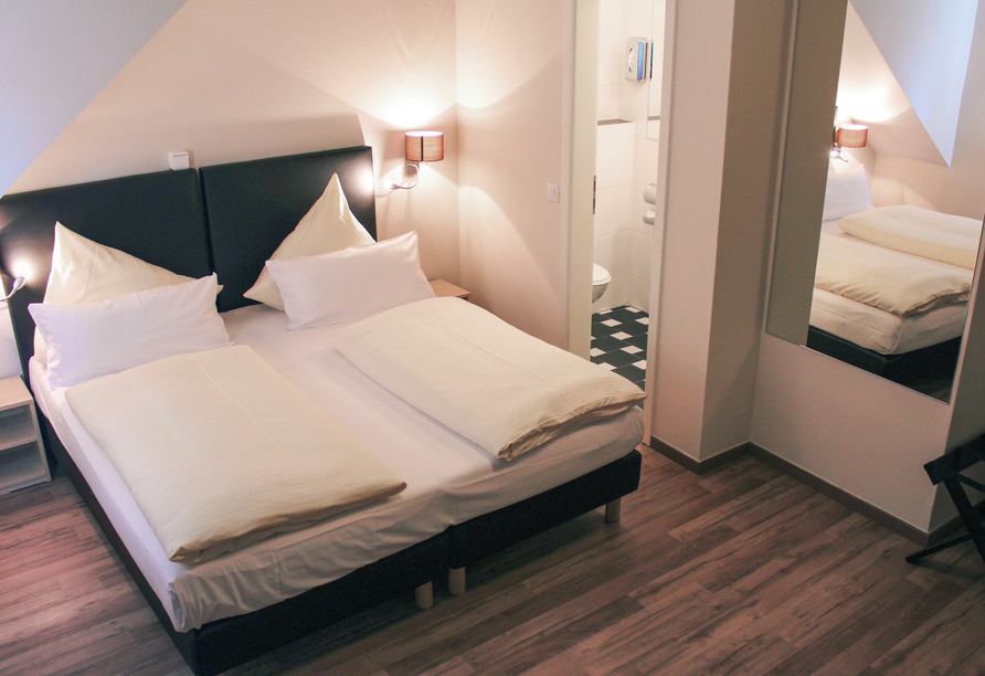 Beispiel Doppelzimmer Komfort vom Baum´s Rheinhotel