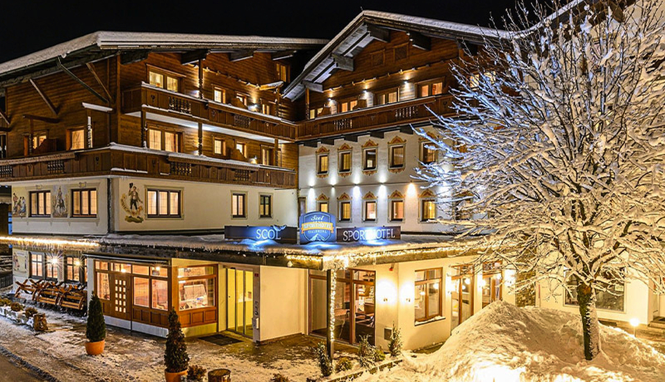 Ihr Hotel begrüßt Sie im Herzen von Fügen.