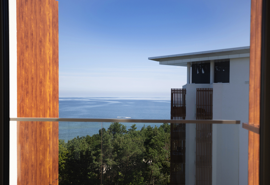 Das Resort besticht mit seiner Lage direkt am Meer.