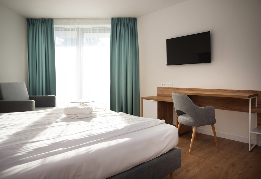 Beispiel eines Doppelzimmers im Pinea Resort