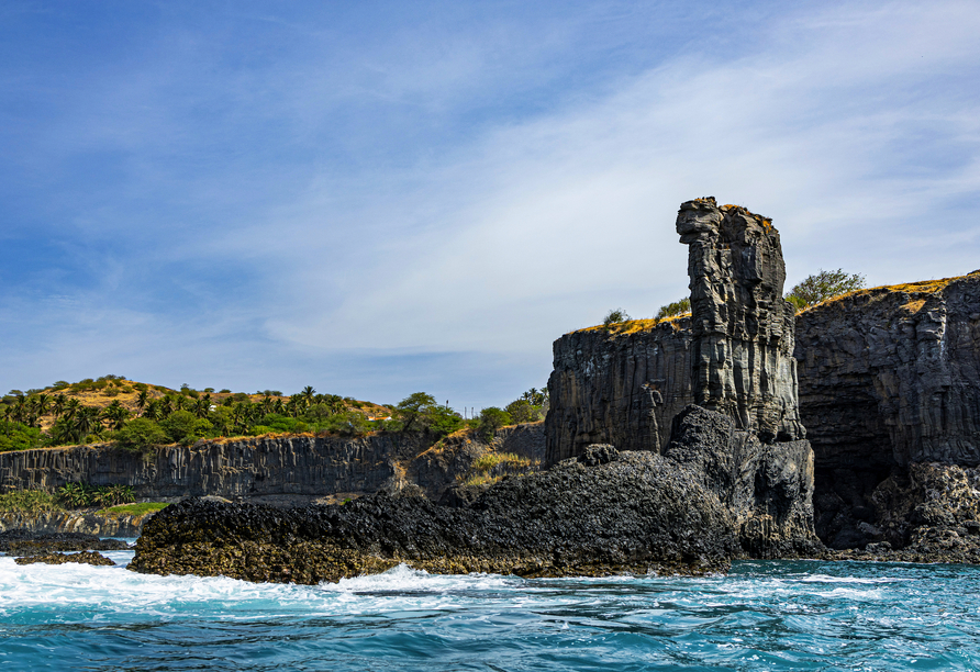 Die Küste bei Ribeira da Barca