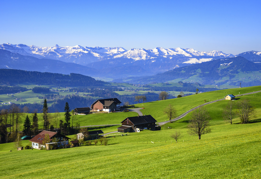 Wandern Sie durch den Bregenzerwald.