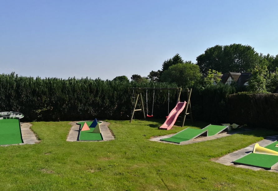 Wie wäre es mit einer Partie Minigolf?