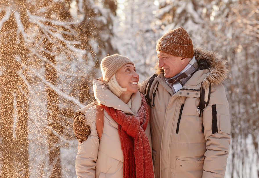 Wie wäre es mit einem schönen Winterspaziergang zu zweit?