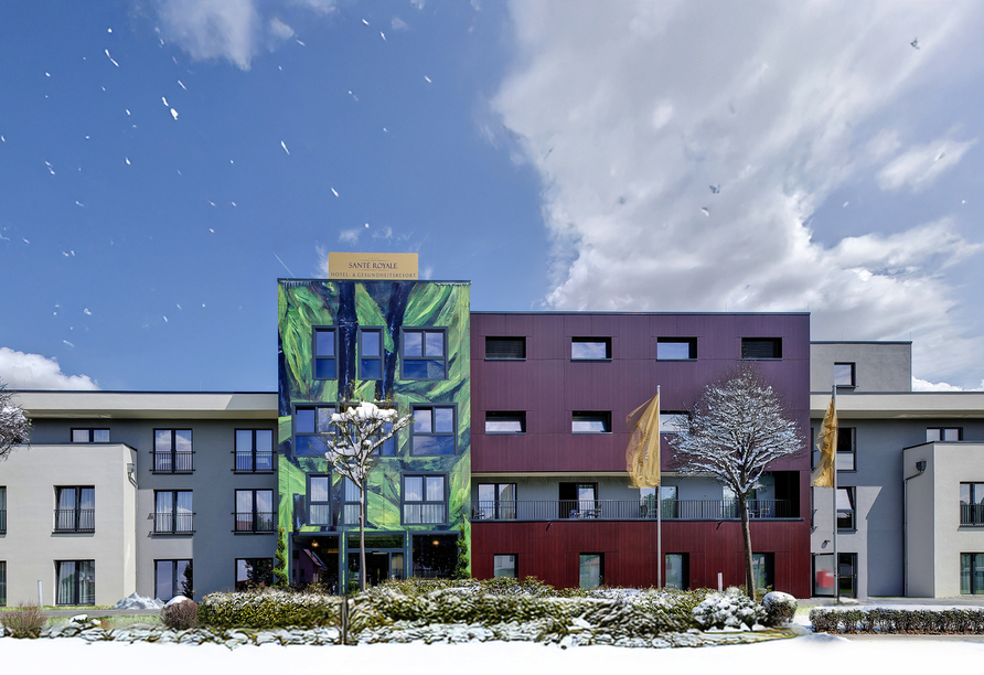 Das Santé Royale Gesundheitsresort Bad Langensalza begrüßt Sie im winterlichen Ambiente!