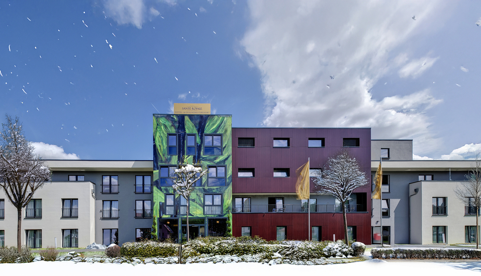 Das Santé Royale Gesundheitsresort Bad Langensalza begrüßt Sie im winterlichen Ambiente!