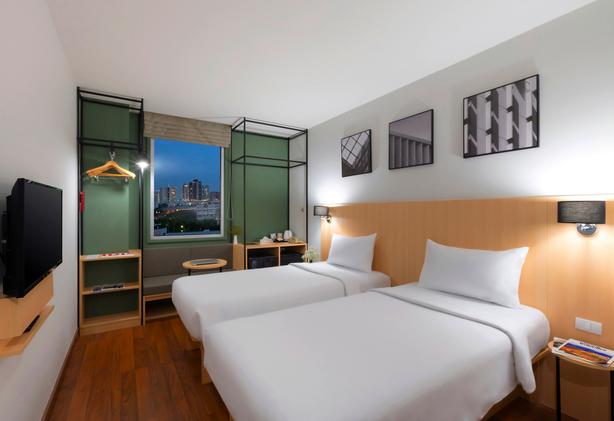 Zimmerbeispiel im Beispielhotel ibis Bangkok Sathon