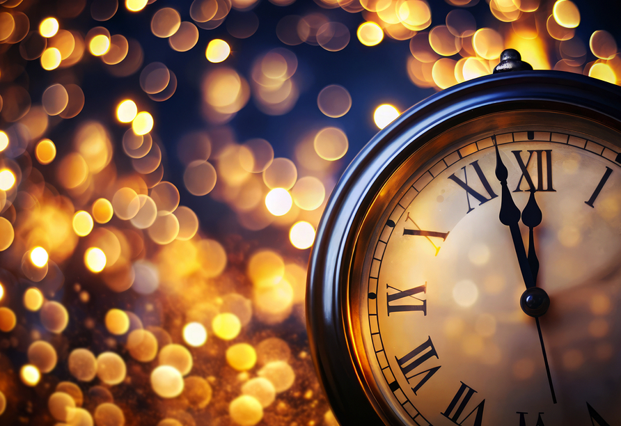 Kurz vor Mitternacht – der Höhepunkt Ihrer Silvesterreise ist zum Greifen nah.