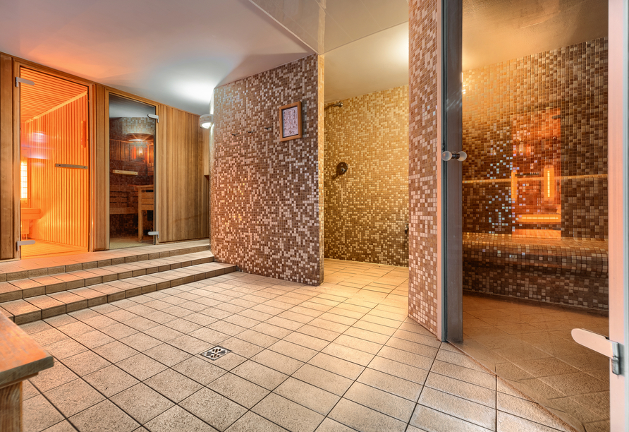 Im Wellnessbereich des Hotels Atol Spa können Sie den Alltag vergessen.
