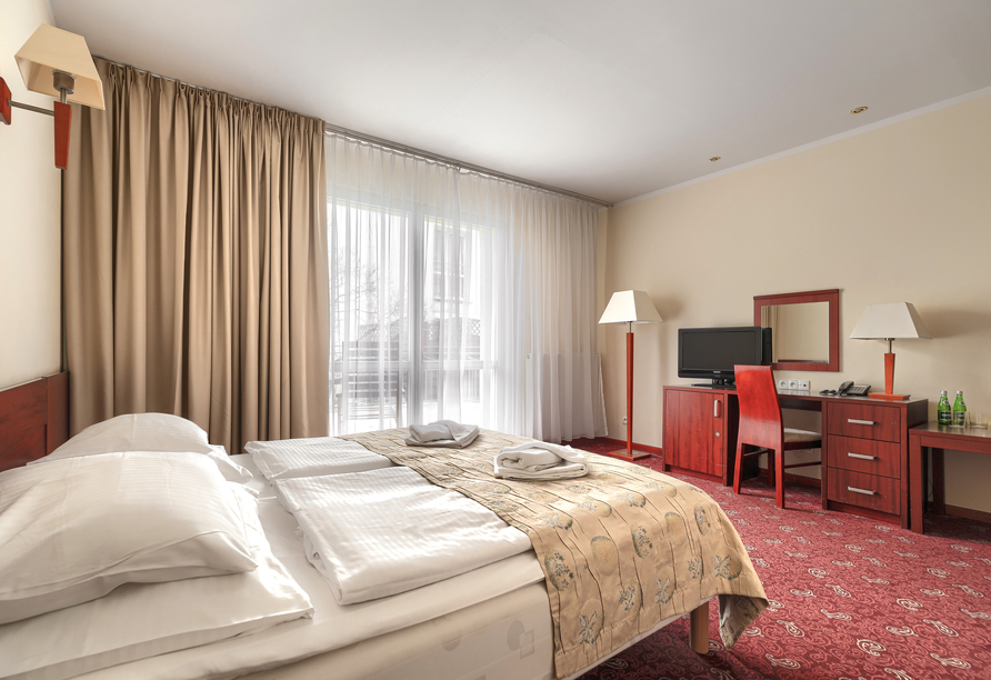 Beispiel eines Doppelzimmers Standard im Hotel Atol Spa 