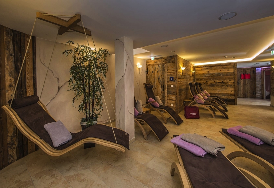 Ruhebereich im Johannesbad Thermalhotel Ludwig Thoma
