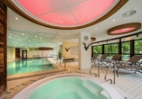 Entspannen Sie im Wellnessbereich des Johannesbad Thermalhotel Ludwig Thoma!
