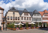 Das Angel's – das hotel am fruchtmarkt begrüßt Sie im Herzen der Altstadt von St. Wendel.