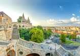 Die Fischerbastei in Budapest: Von dort aus haben Sie einen fantastischen Blick über die Stadt.