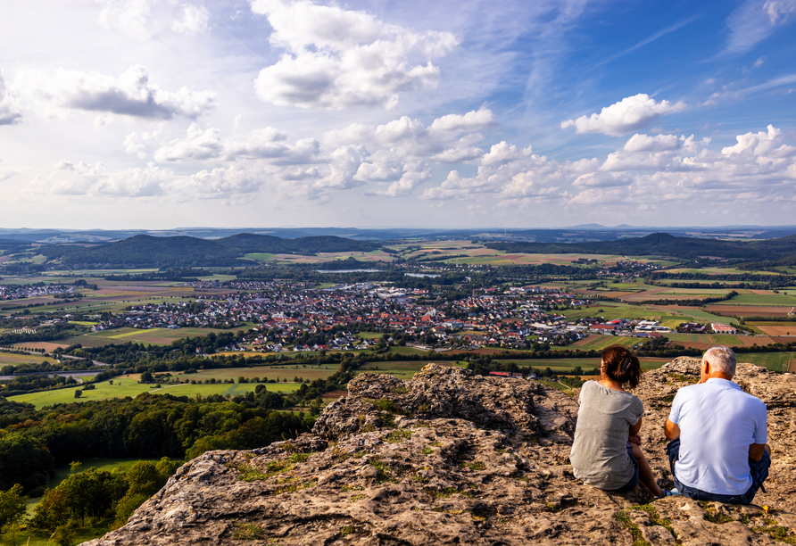 Unternehmen Sie eine Wanderung auf den Staffelberg und freuen Sie sich auf tolle Aussichten.