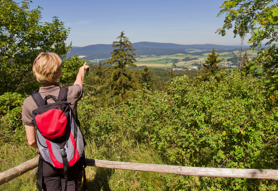 Unterwegs in Oberfranken – genießen Sie die traumhafte Landschaft.